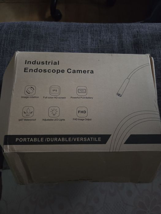 câmara, ou  boroscópio modelo T22