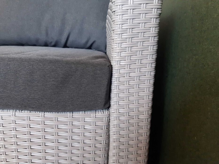 Komplet mebli ogrodowych, narożnik, polirat1n, raty 0%