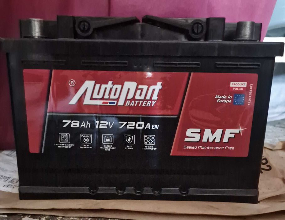 Nieużywany akumulator 12V 78Ah