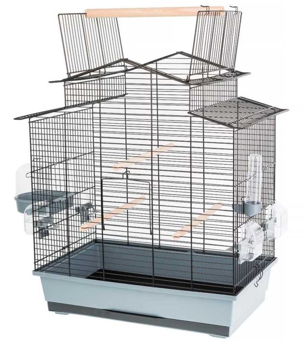 Клетка для попугаев и птиц клітка для папуг 58х38х76 см