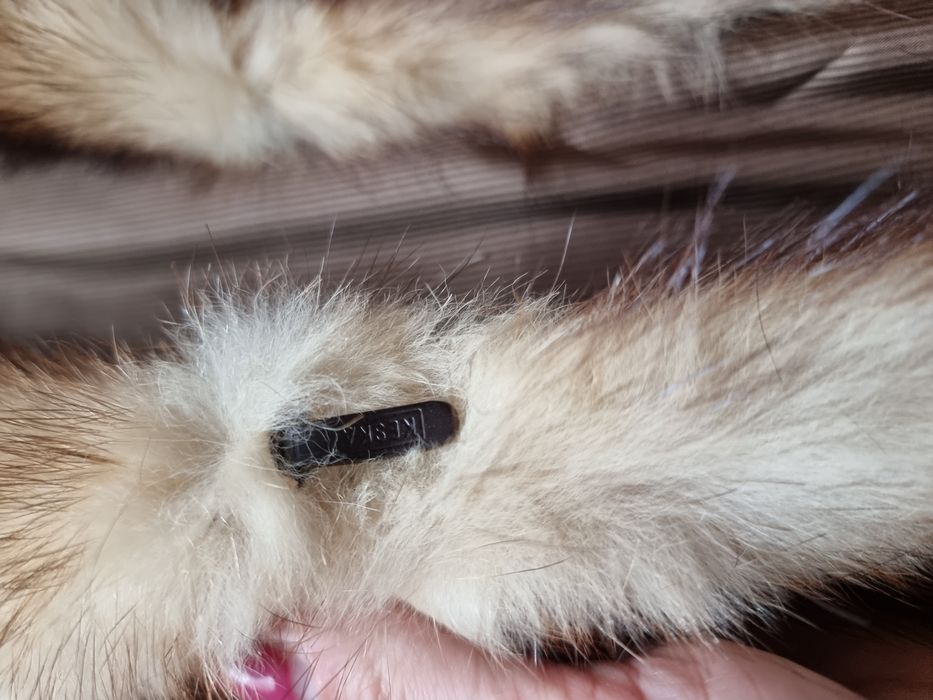 Piękne futro naturalne Tchórzofretka