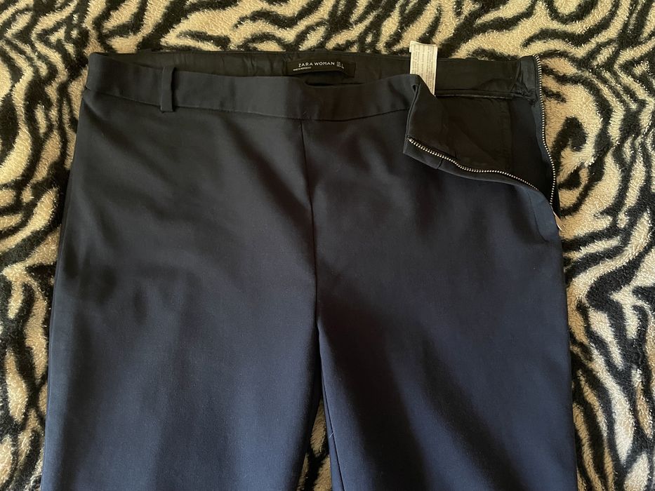 Женские синие брюки