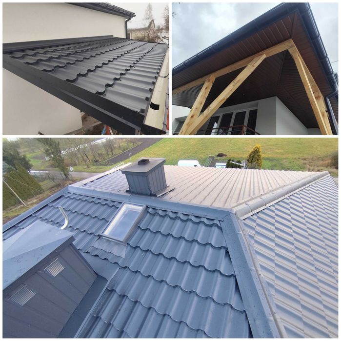 Dachy, okna dachowe, ocieplenia, tarasy.