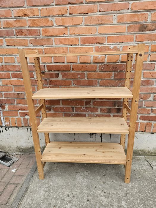 Regał półka Ikea Ivar 89x30x124 drewniany sosnowy  spiżarnia garaz