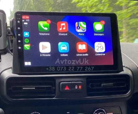 Магнітола Citroen BERLINGO Peugeot PARTNER Opel COMBO CARGO Андроїд 16