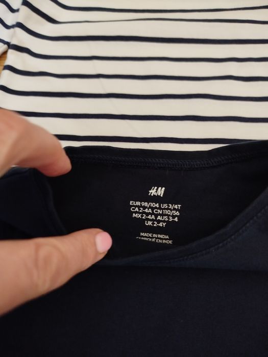 Лонгсліви H&M для дівчинки