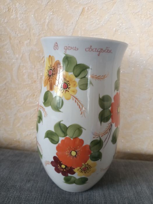 Ваза в день свадьбы