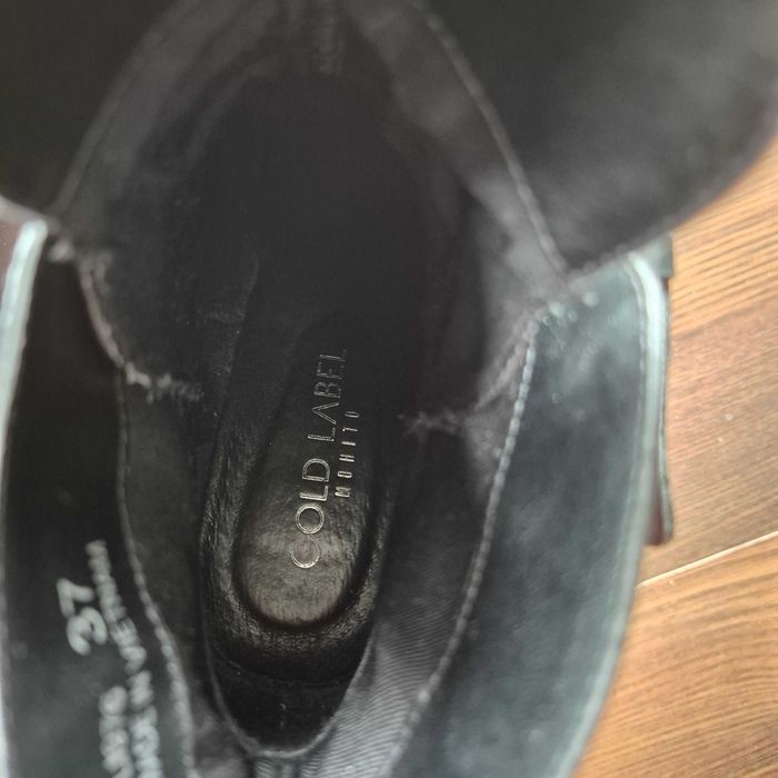 Skórzane botki Mohito rozm. 37