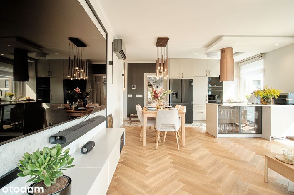 Apartament premium z panoramicznym widokiem na las. 5 pok. 3 garaże
