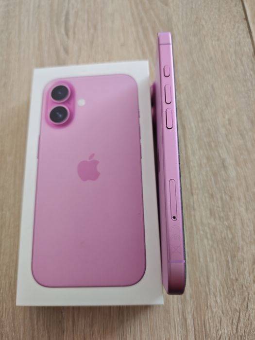 iPhone 16 różowy stan idealny