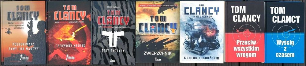 Tom Clancy - zestaw książek