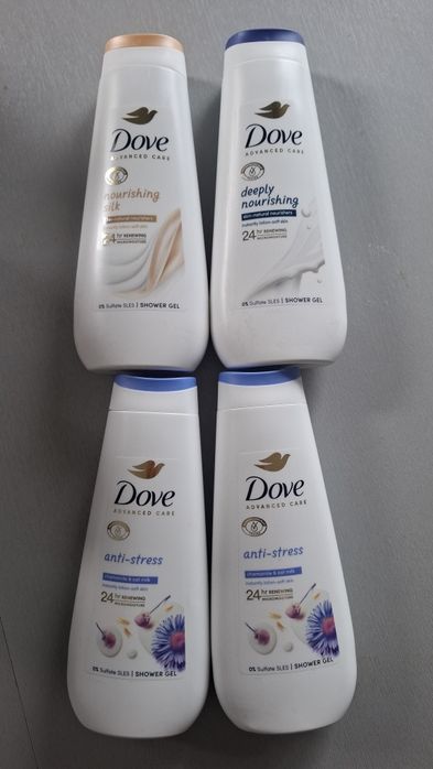 Żele dove 450ml 9 sztuk i 400ml 4 sztuki