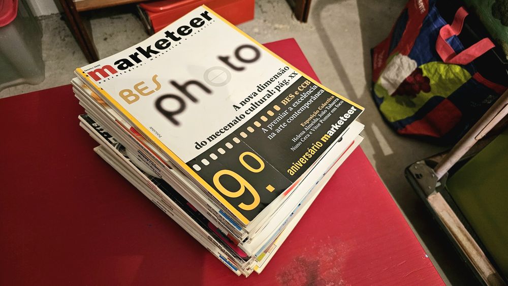 Lote 30 revistas Marketeer (2000–2009) + 4 suplementos