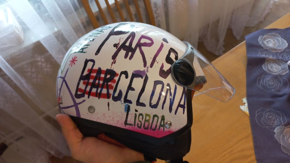 Kask motocyklowy dzieciecy LS2 rozmiar S stolice