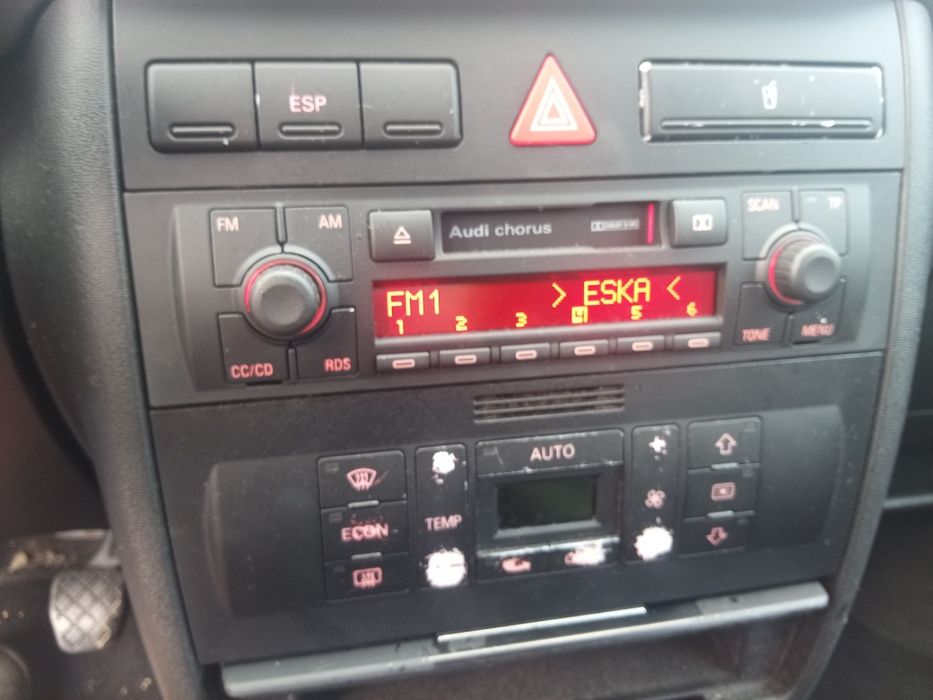 radio audi a3 8l lift badzo ładne chorus sprawne z kodem
