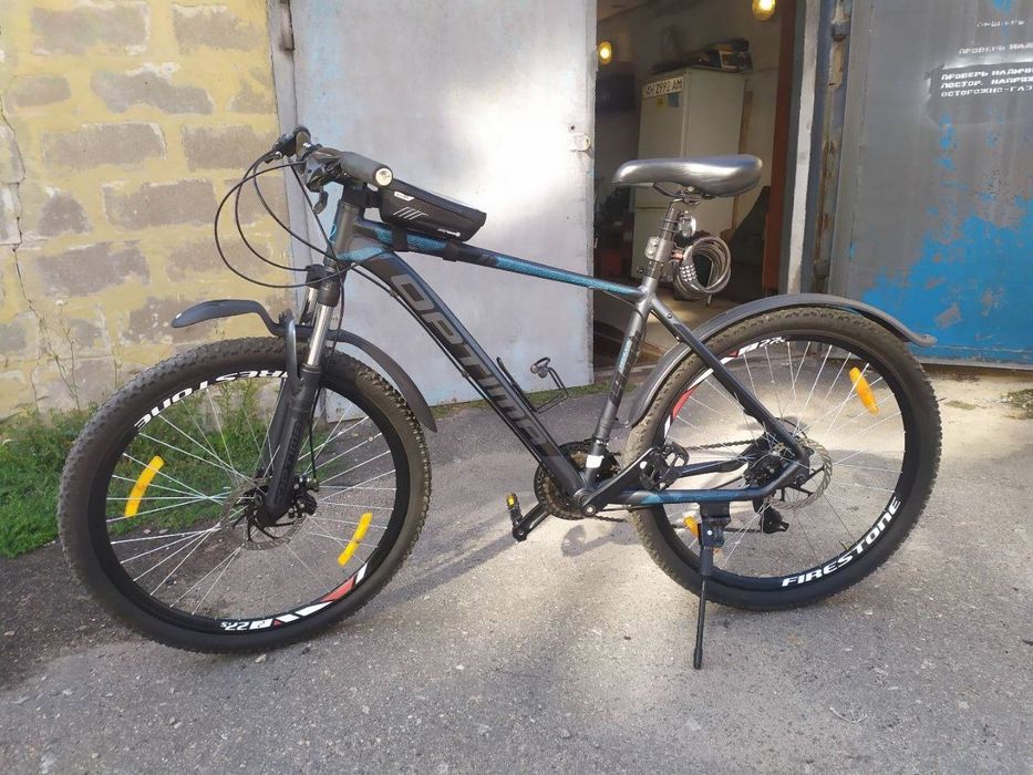 Велосипед Optima F-1 19" 27.5" Чорно-синій (OPS-OP-27.5-018)