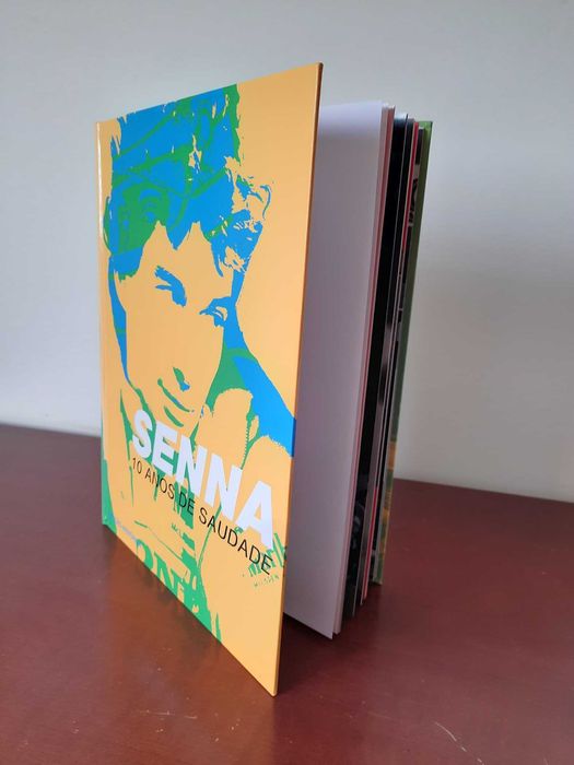 Livro Ayrton Senna – 10 Anos de Saudade | Capa Dura