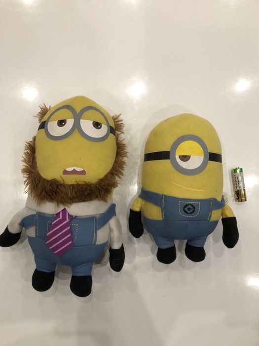 Minionki zabawki pluszowe 2 sztuki