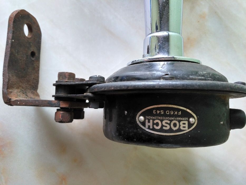 Buzina clássica 6V Bosch FK6D S34 // vintage