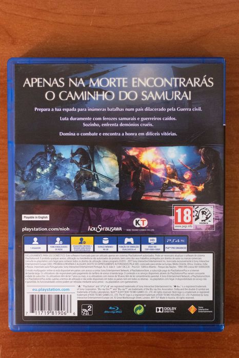 Nioh (PlayStation 4)