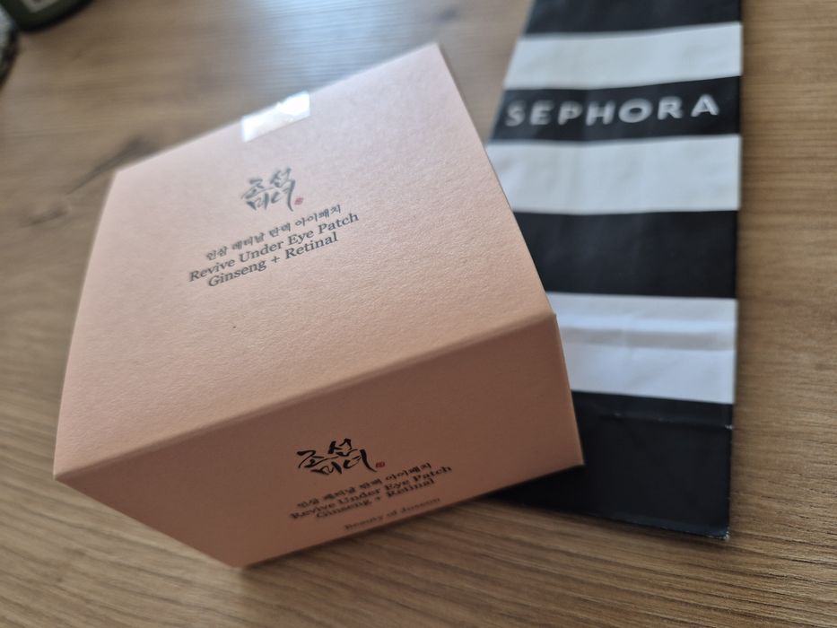 Nowe! BEAUTY OF JOSEON Revive Under Eye Patch płatki pod oczy 60 sztuk