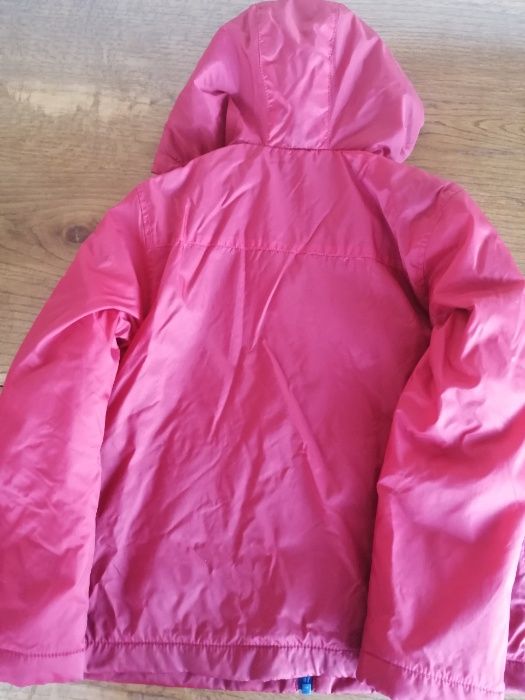 Blusão forrado polar azul (NOVO SEM USO) - tamanho M (7/8 anos: 130cm)