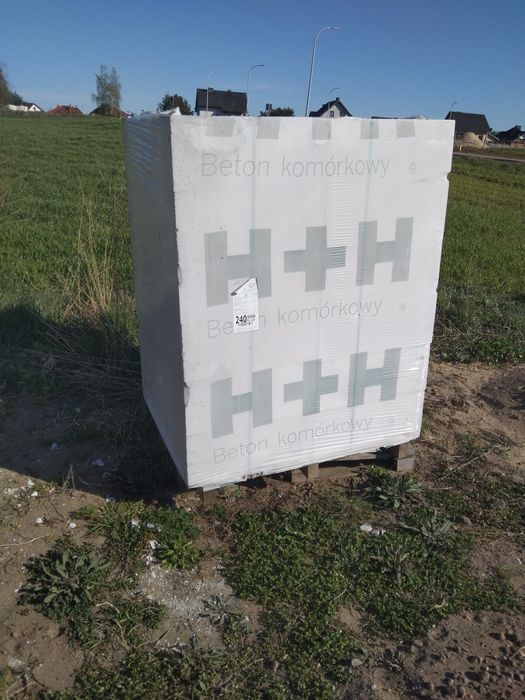 Bloczki H+H gazobeton pustaki 86szt