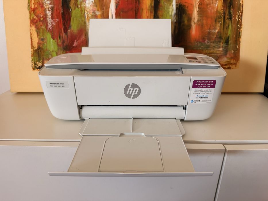 Impressora HP DeskJet 3750 – Imprime, Digitaliza e Copia