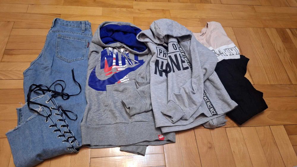 bluzy + dzinsy roz s