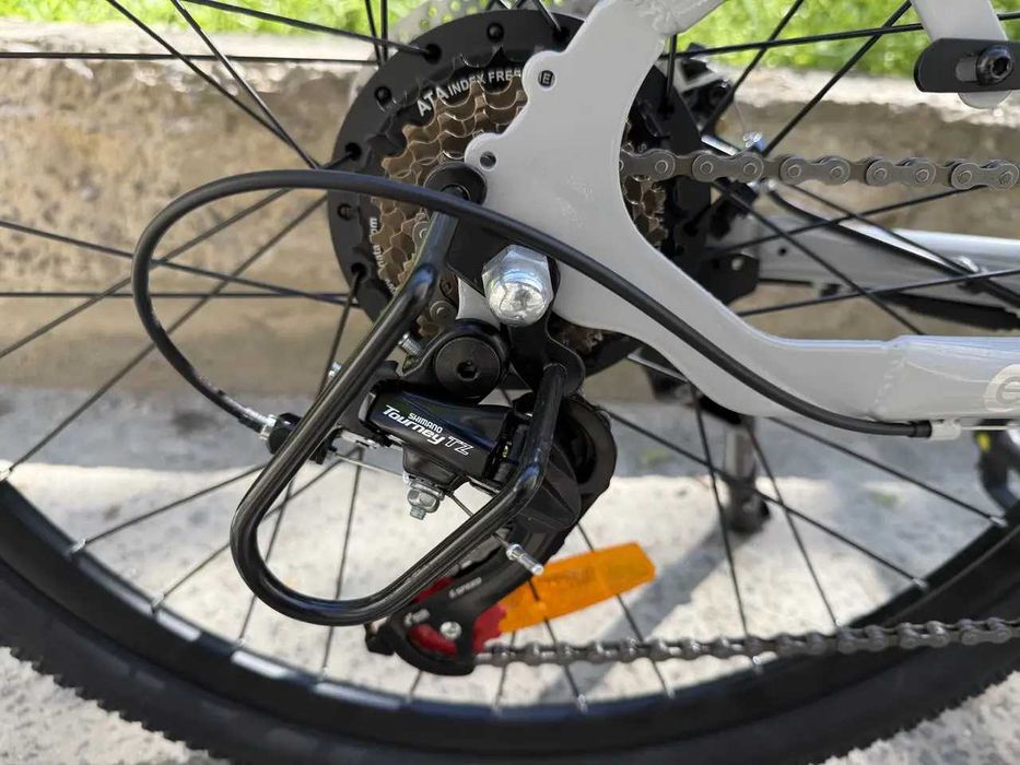 НОВИНКА 2026! Електровелосипед Crosser E-City Pro 26" 48V/500W/10.4Ah 2026  - Сірий глянець