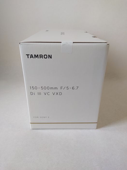Об'єктив Tamron AF 150-500mm F/5-6,7 Di III VC VXD (Sony-E) Новий!
