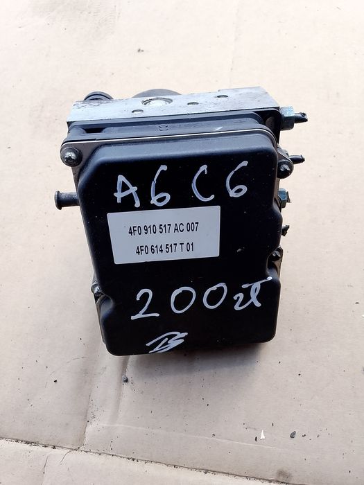 Pompa ABS hamulcowa AUDI A6 C6 4F0910517AC 4F0614517T