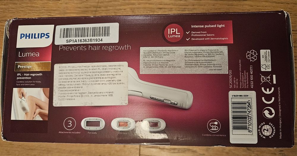 Depilator Philips Lumea Prestige SC2009