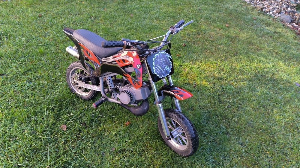 Mini cross spalinowy dla dziecka