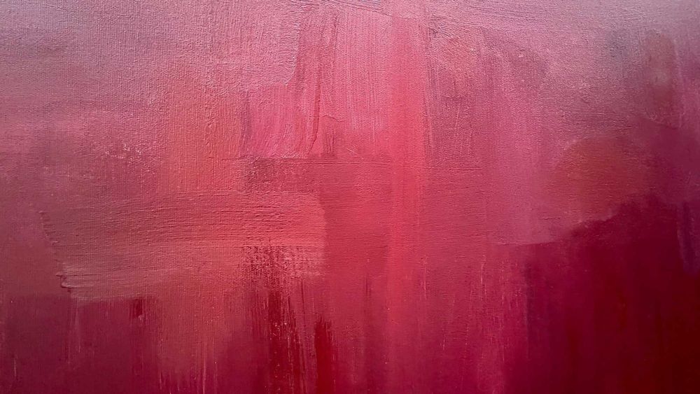 Obraz "Mandarynka" akryl na płótnie 120 x 120 cm