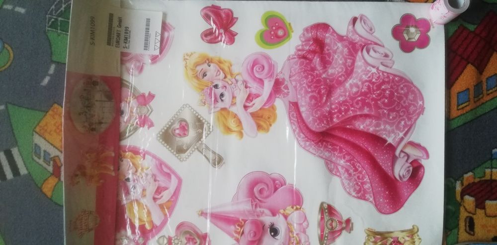 Naklejki ścienne księżniczki Disneya