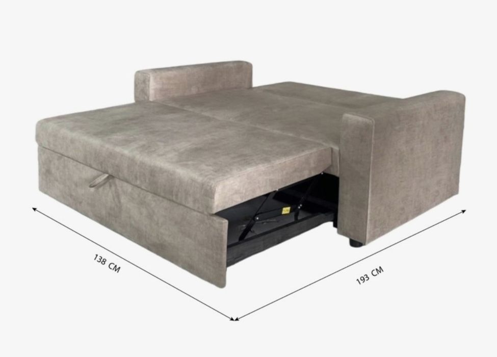 Sofá cama versátil