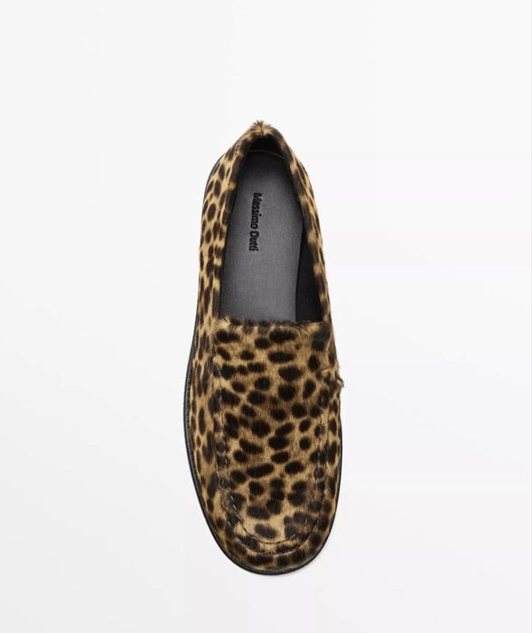 Мокасини лофери лео massimo dutti