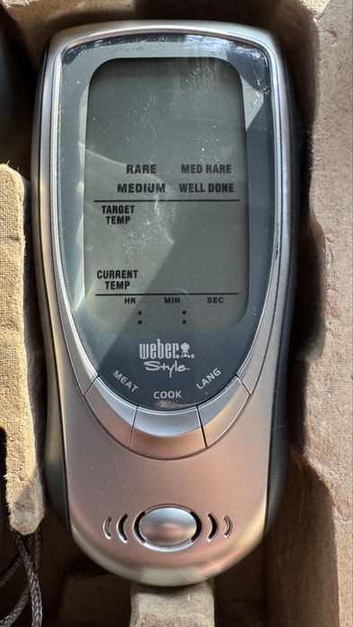 Termometr elektroniczy WEBER do grilla