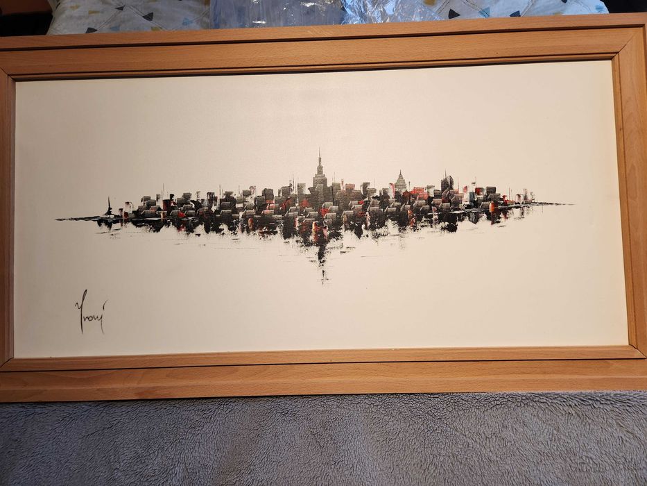Pintura a óleo New-York