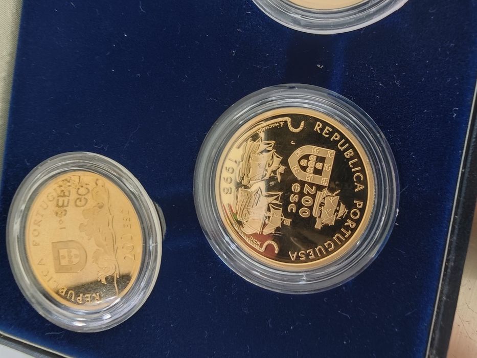 1998 – Moedas, IX série dos Descobrimentos em OURO