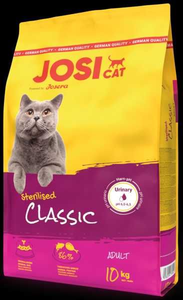 Корм для котів Josera Josi Classic 10кг(для стерилізованих)