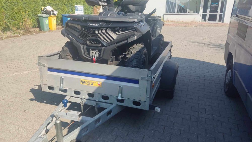 Transport traktorki quady motocykle