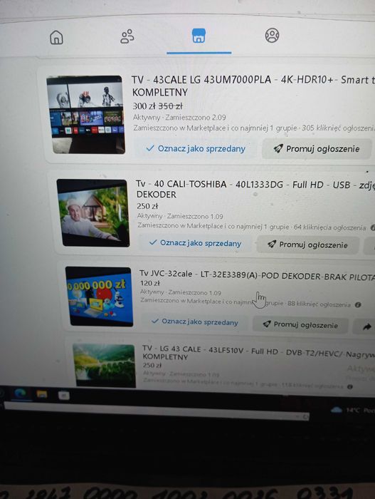 Części do TV Sony - Samsung - Lg - Philips - Manta - i inne modele