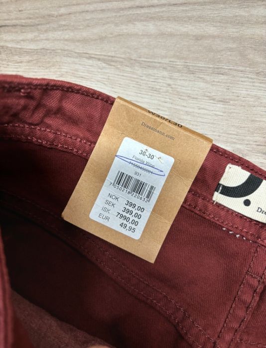 Jeansy straight Dressmann, r. 30/30, nowe