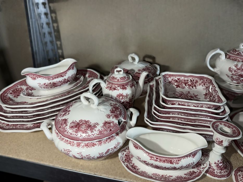 Вінтажний сервіз Vileroy&boch Fasan рожевий