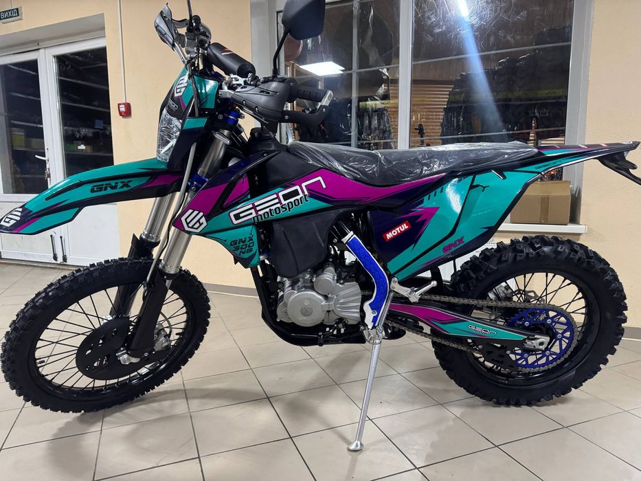 Мото GEON Dakar GNX (300 NB Carb 28кс МКПП 6 РАМА- K16 документи пакет