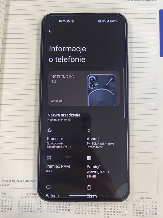 Nothing phone 1 8gb/256gb