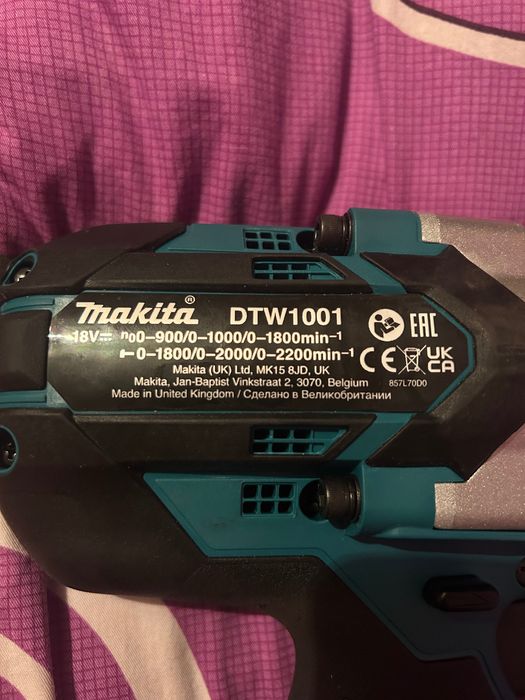 Klucz udarowy Makita DTW1001Z nowy