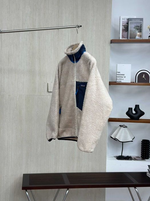 Patagonia Classic Retro-X Kurtka polarowa Patchwork kieszeniowy EUR:L